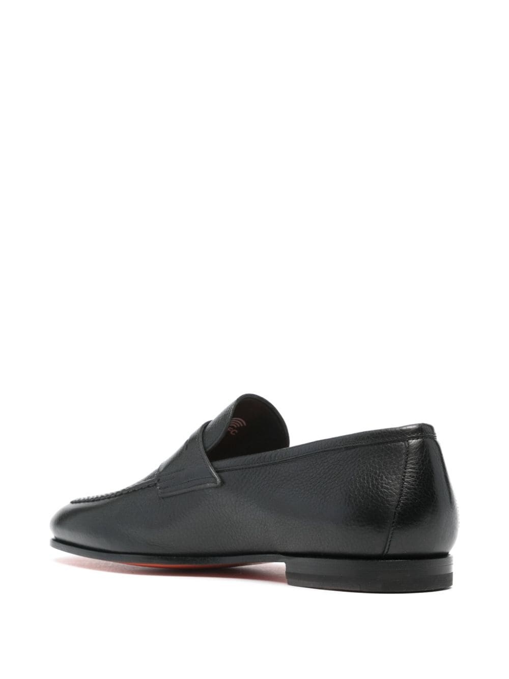 penny-slot leather loafers - 3