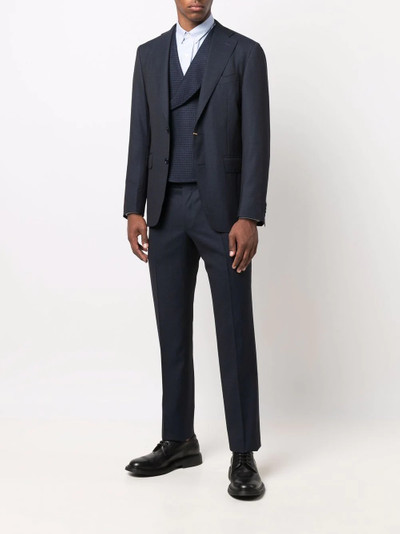 Canali two piece single breasted suit outlook