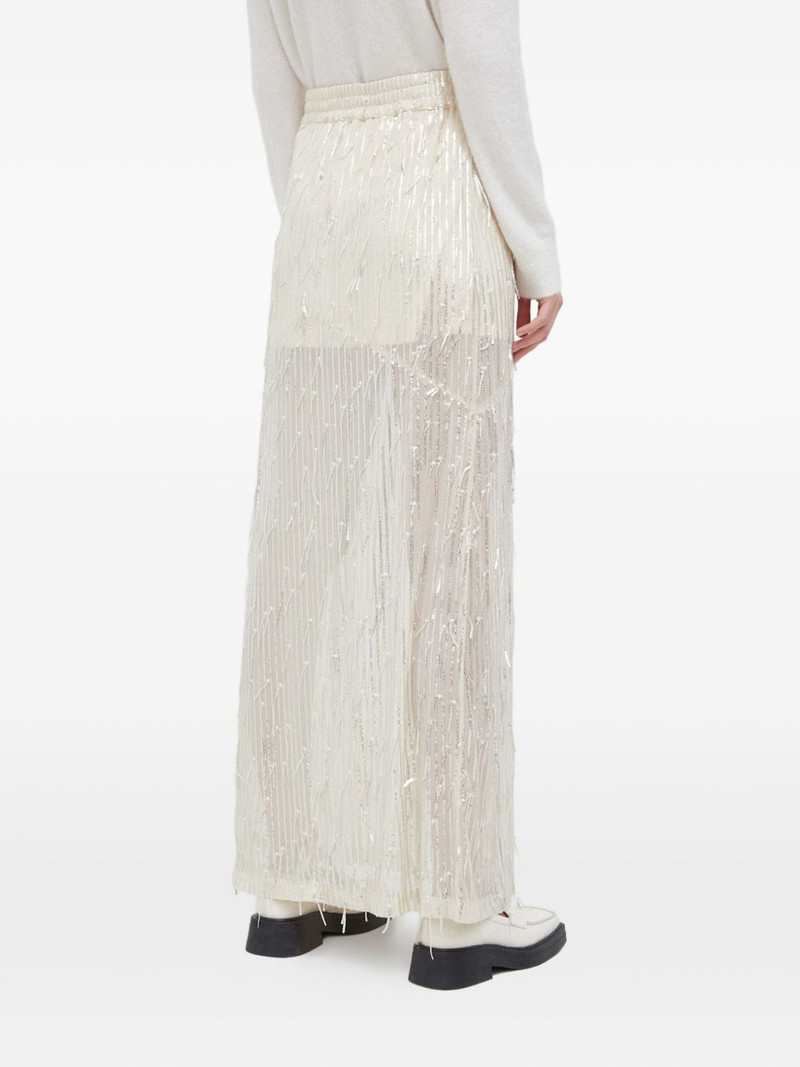 sequin-embellishment maxi skirt 3