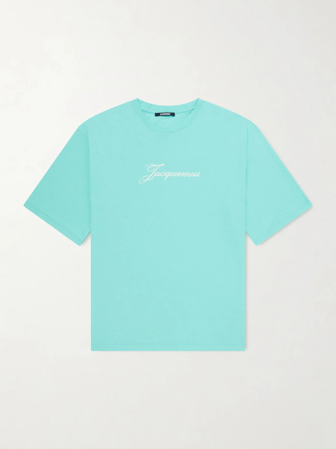 Logo-Print Cotton and Hemp-Blend T-Shirt - 1