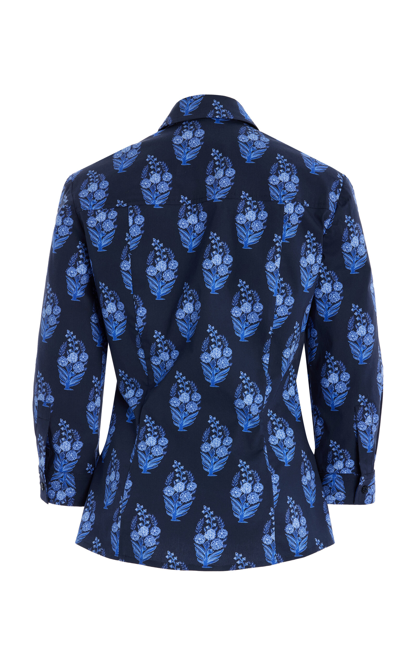 Icon Cotton Poplin Shirt blue - 3