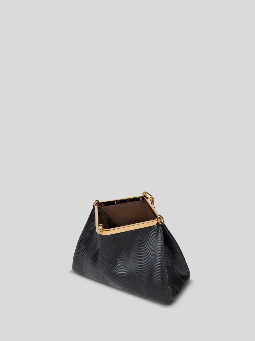 MEDIUM VELA BAG WITH WAVY MOTIF - 4