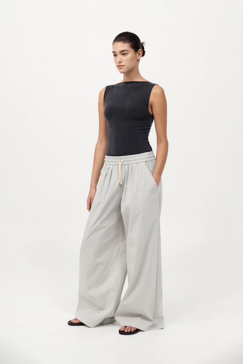 Everyday Drawstring Pants - Silver 3