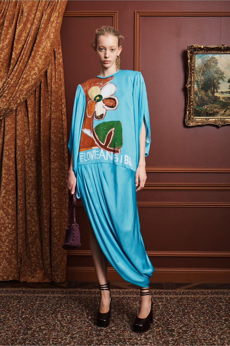 ALÉMAIS Lenny Embellished Silk Gown outlook