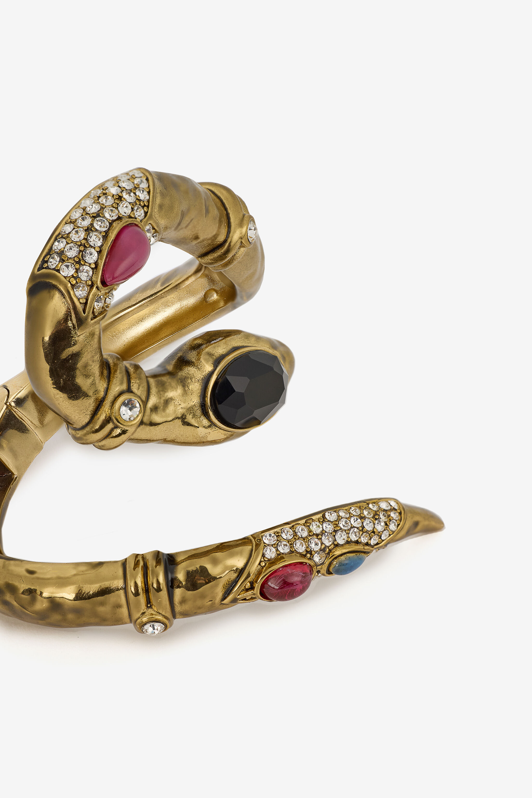 Open Bracelet With Snake - 4