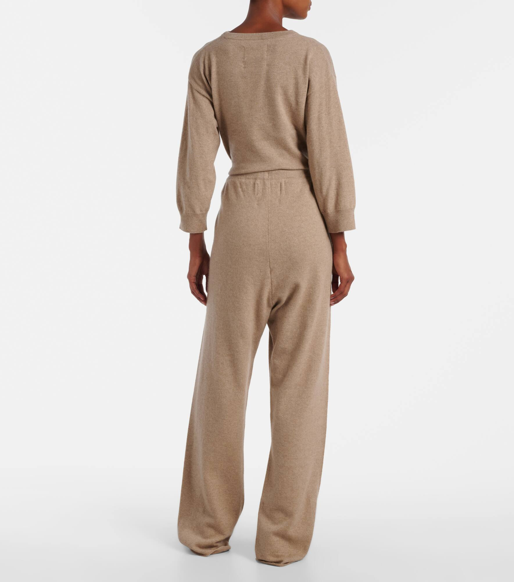 Run cashmere-blend sweatpants - 3