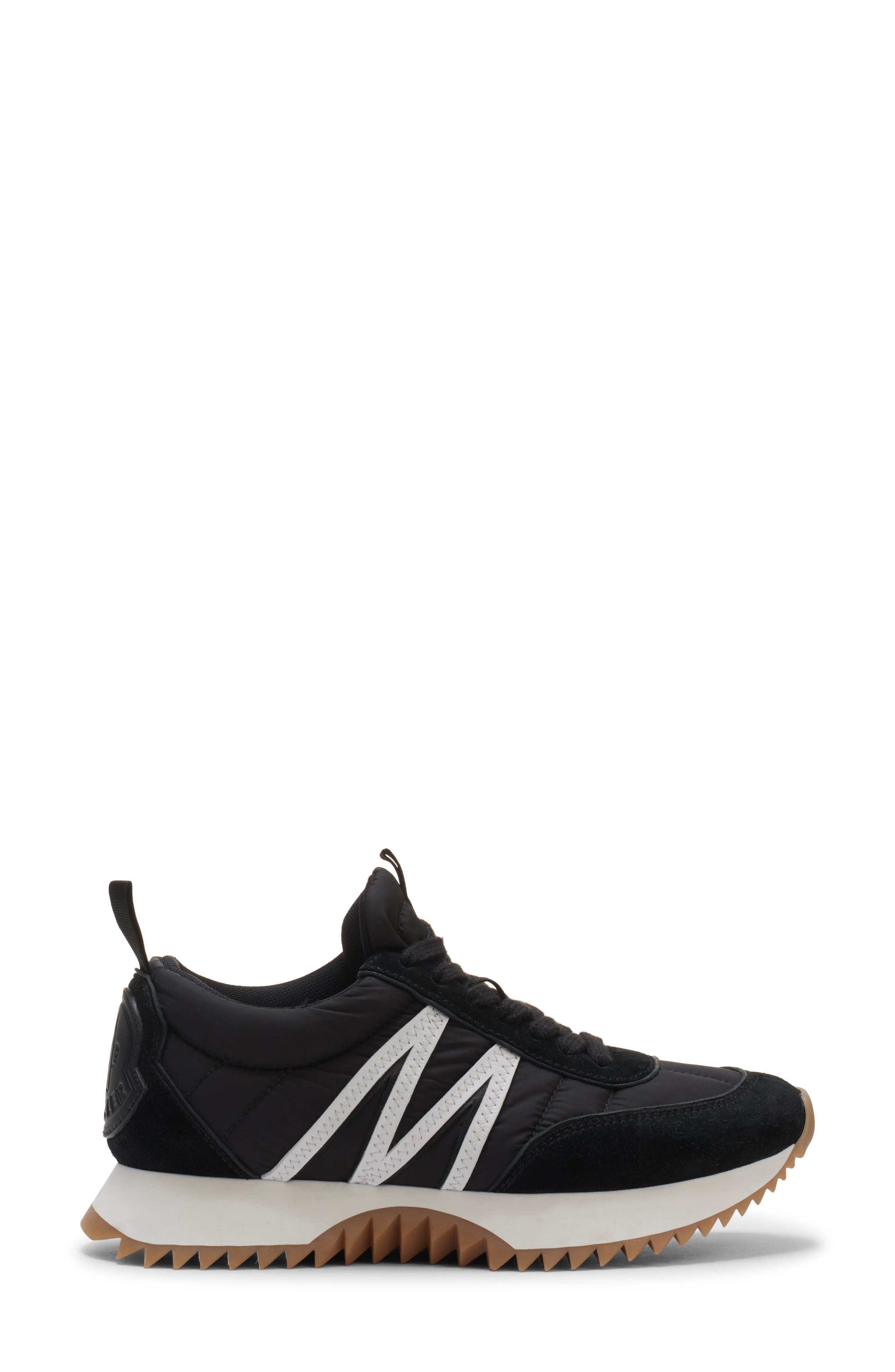 Moncler Pacey Low Top Sneaker in Smoky Black at Nordstrom - 3
