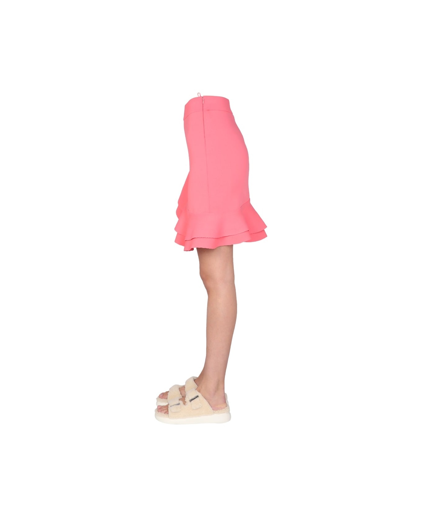 Mini Skirt With Ruches - 3