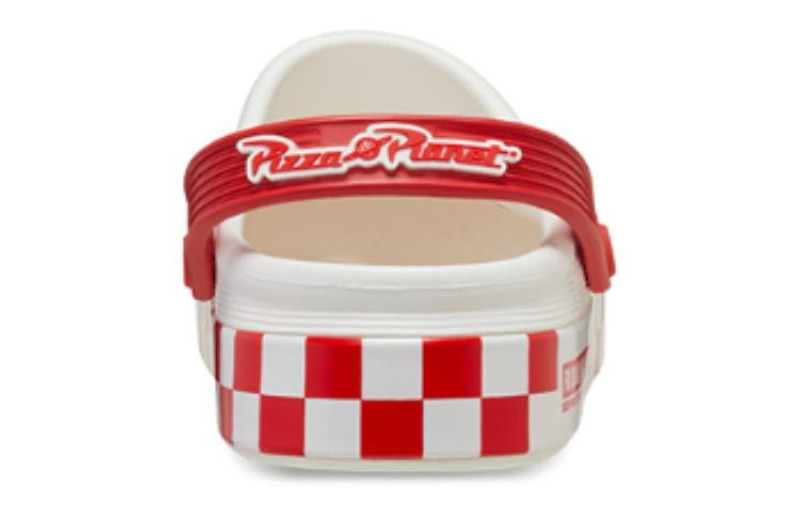 crocs Crocs Toy Story Pizza Planet Off Court Clogs 'White Red' 209816-100 outlook
