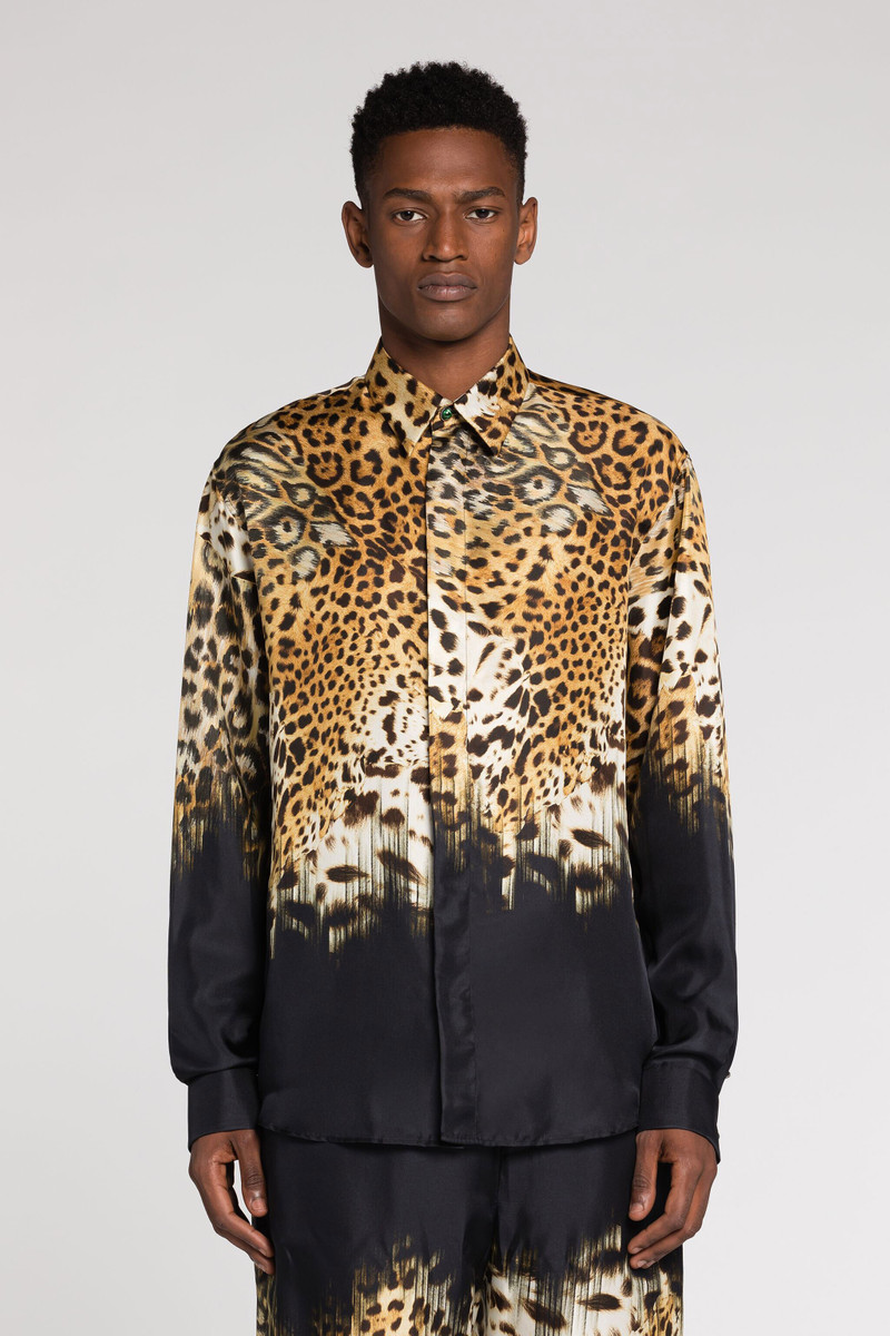 Leopard-Print Silk Shirt 4
