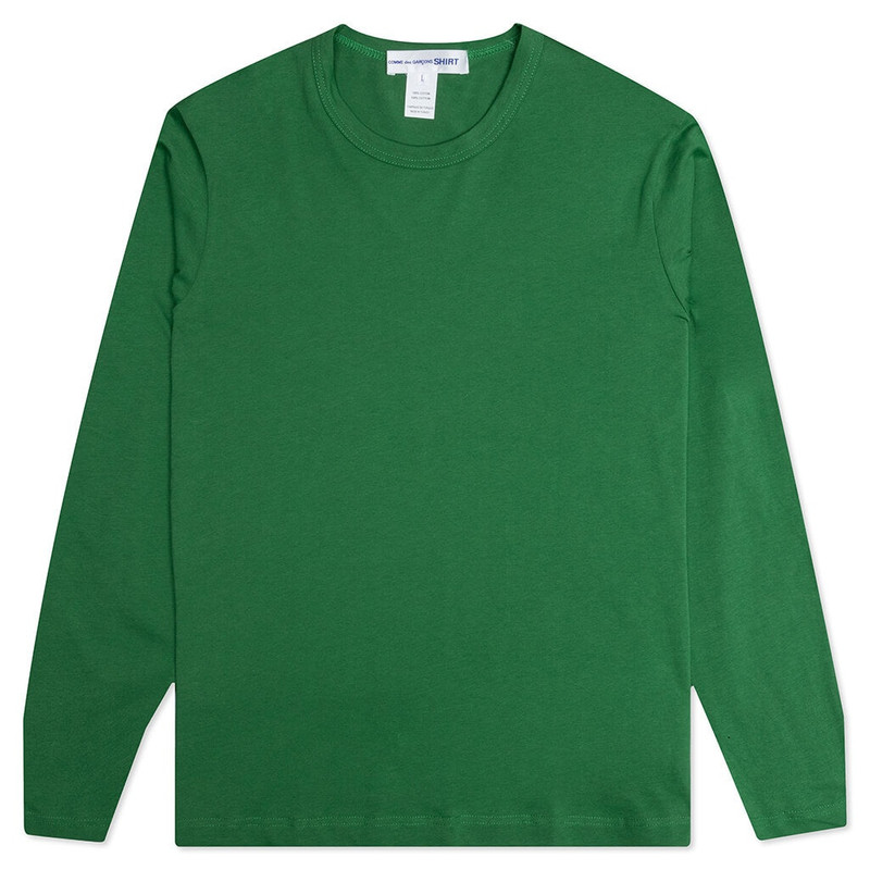 BACK LOGO L/S TEE - GREEN 1