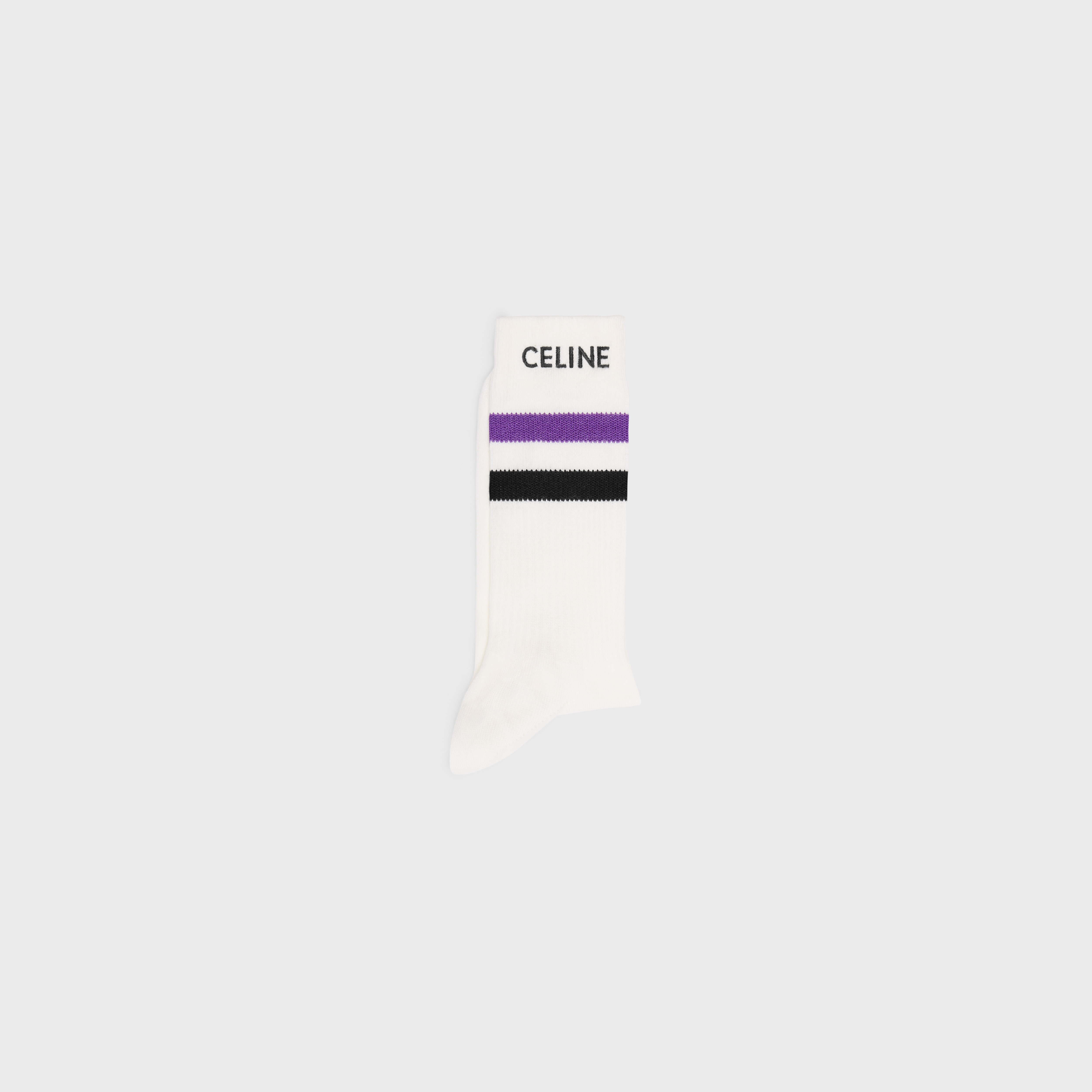 celine socks in striped cotton - 2