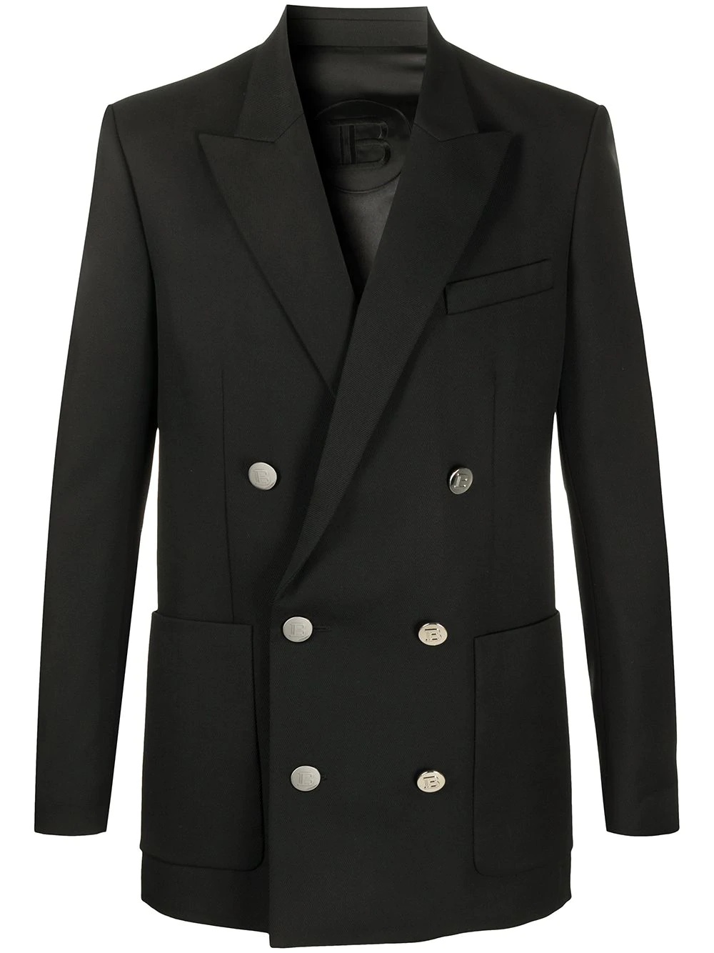 double-breasted blazer - 1