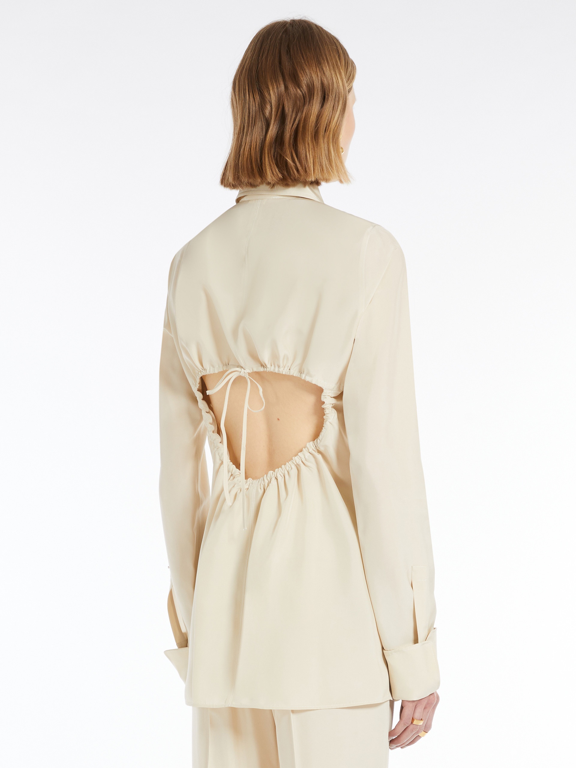 TEORIA12 Shirt with cut-out back detail - 4