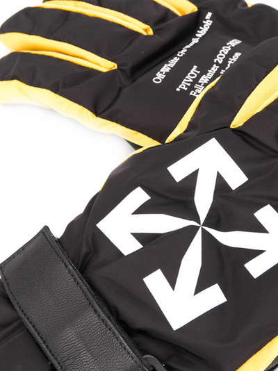 Off-White Arrows-logo snow gloves outlook