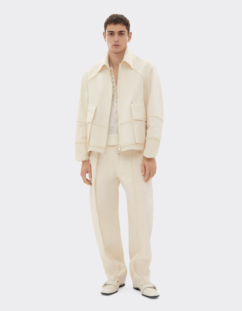 Ferrari Malfilè cotton trousers outlook