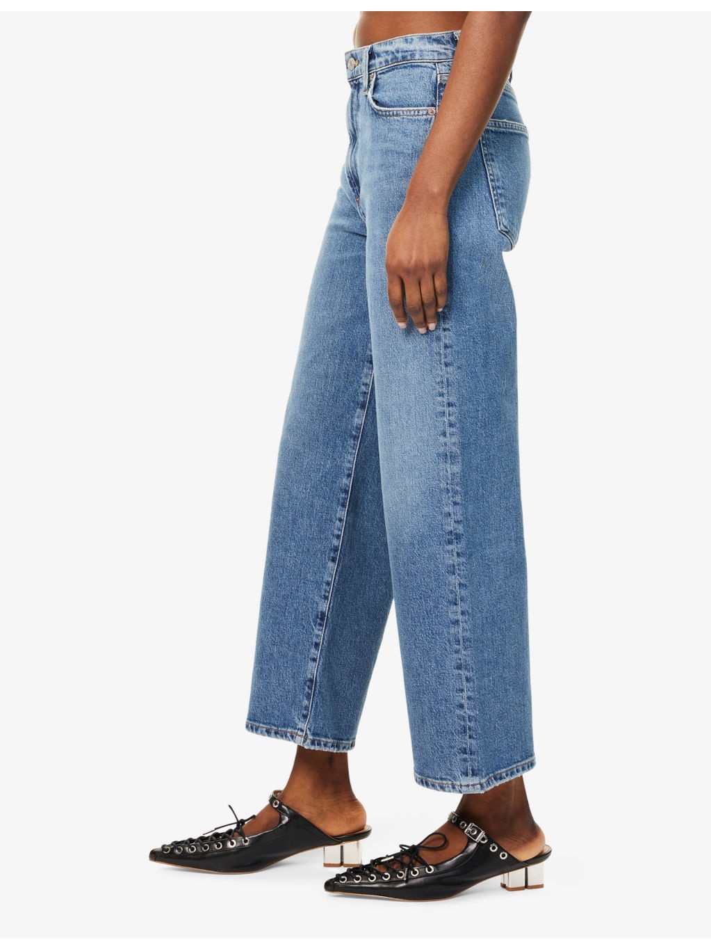 Harper Straight-Leg Stretch-Denim Jeans - 3