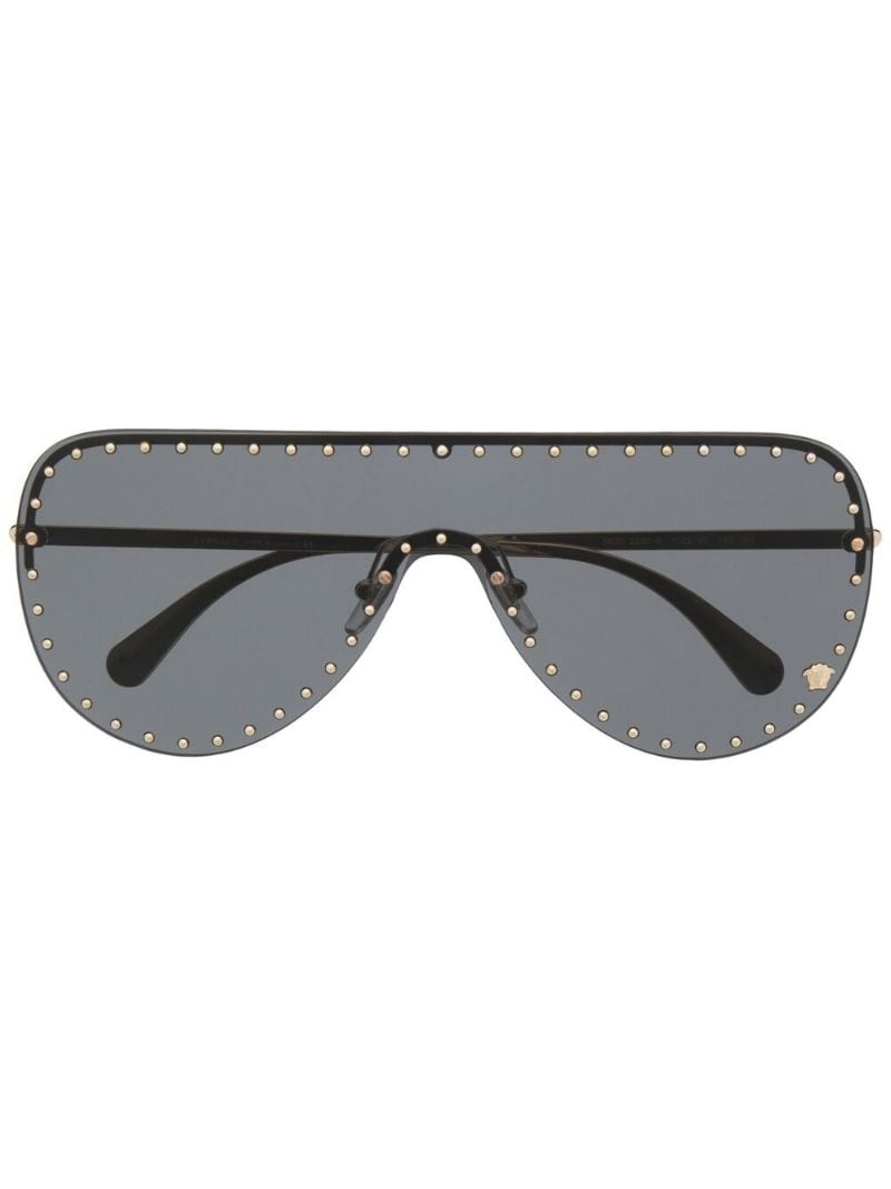 Medusa Head pilot-frame sunglasses - 1