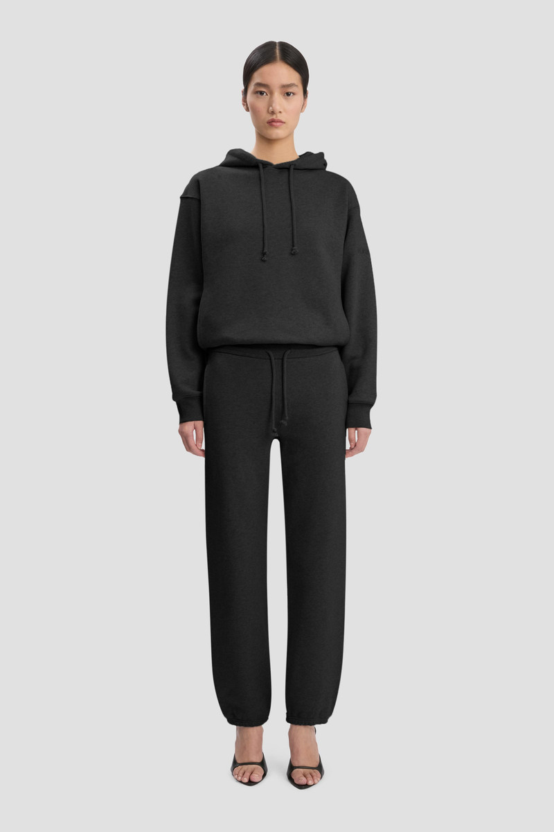 Victoria Beckham Logo Embroidered Jogger In Black outlook