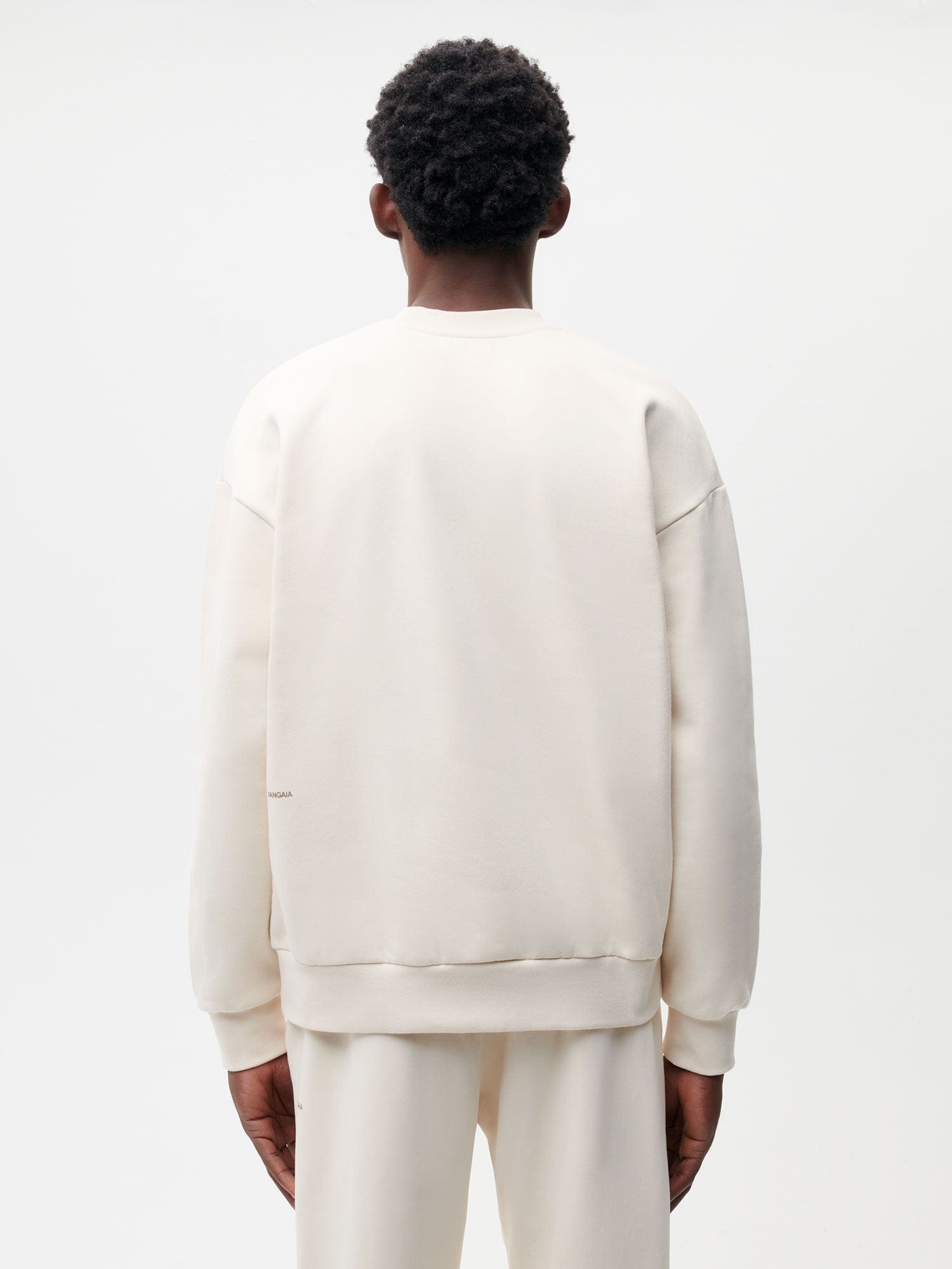 Mens In Conversion Cotton Sweatshirt - Cotton White - 3