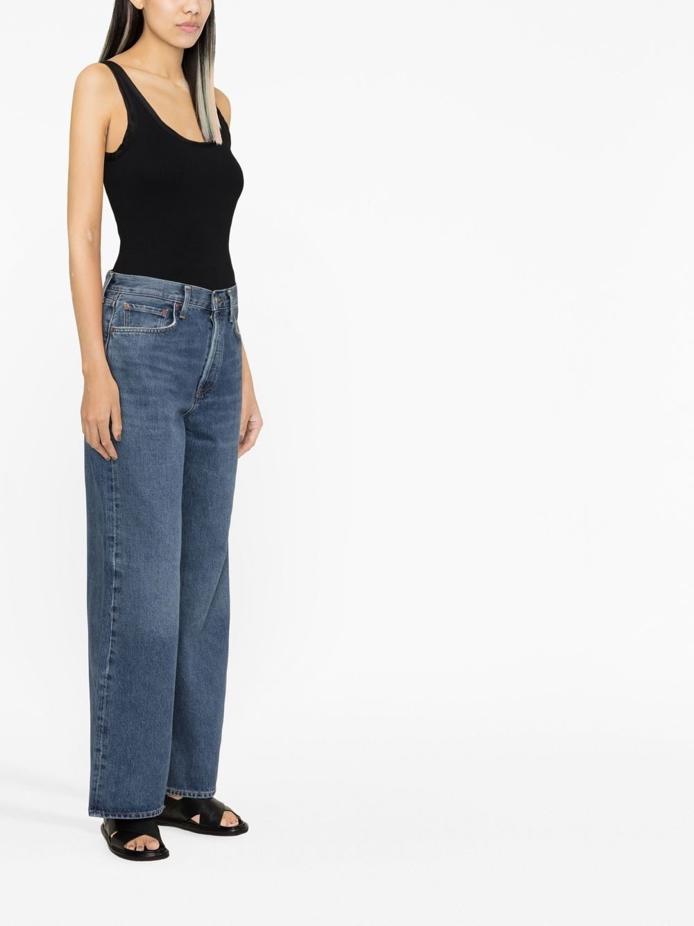 wide-leg baggy jeans - 3