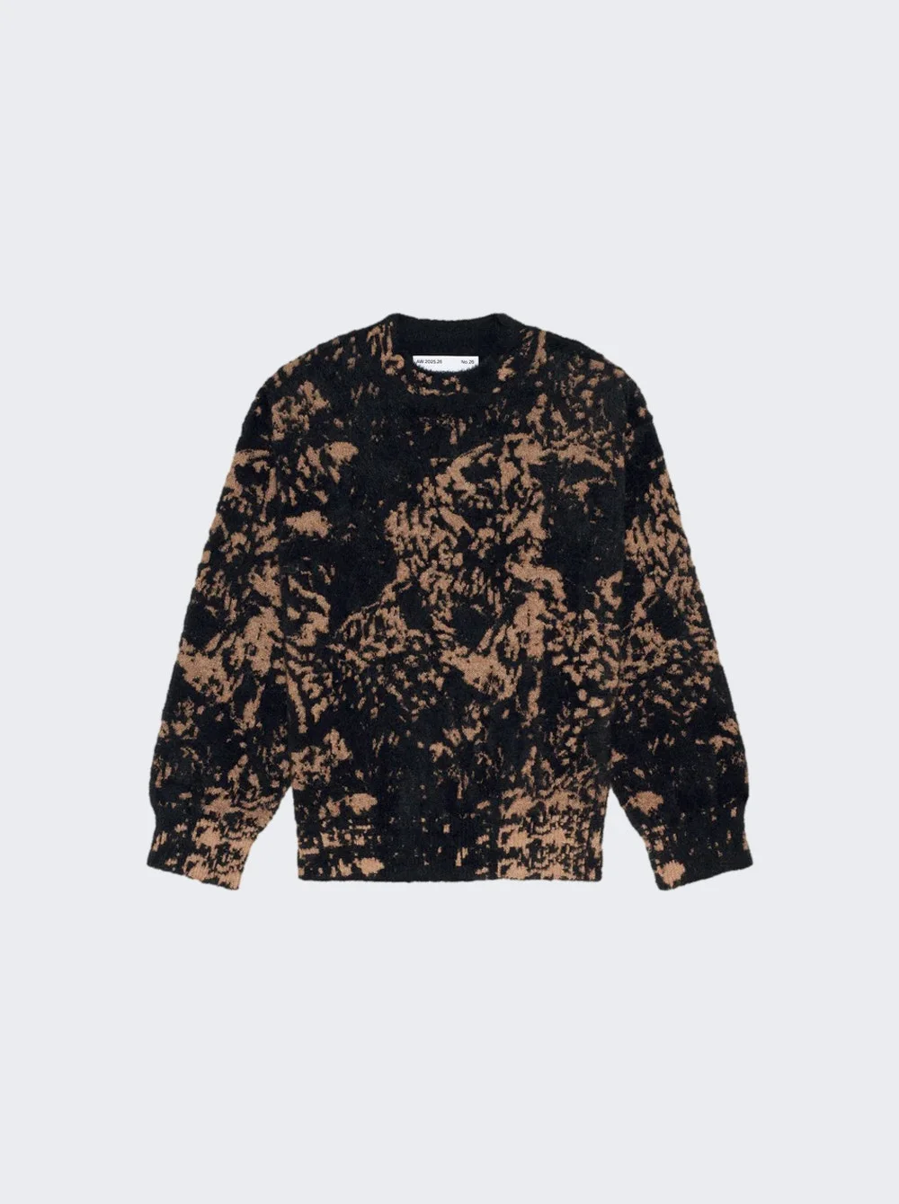 Claire Tabouret Round Neck Sweater Black - 1