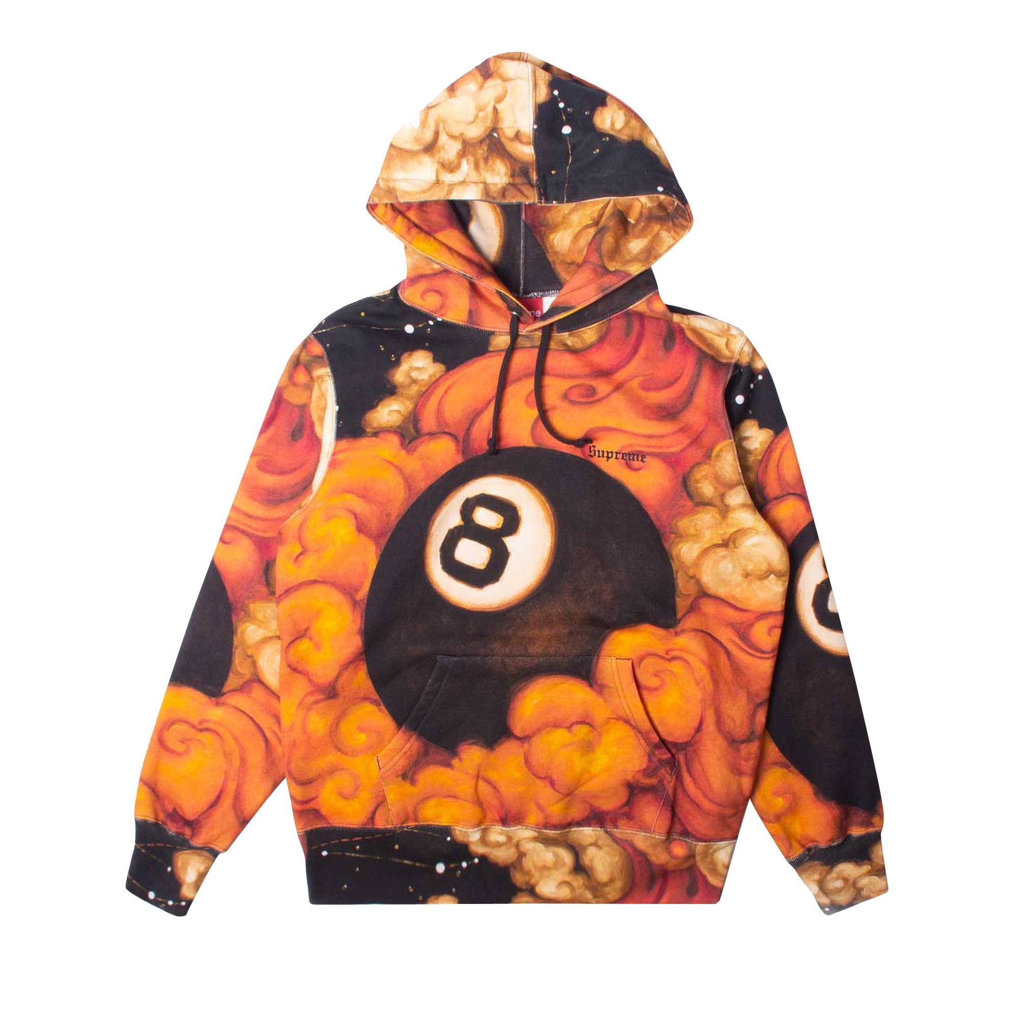 Supreme Martin Wong 8-Ball Hooded Sweatshirt 'Multi' - 1