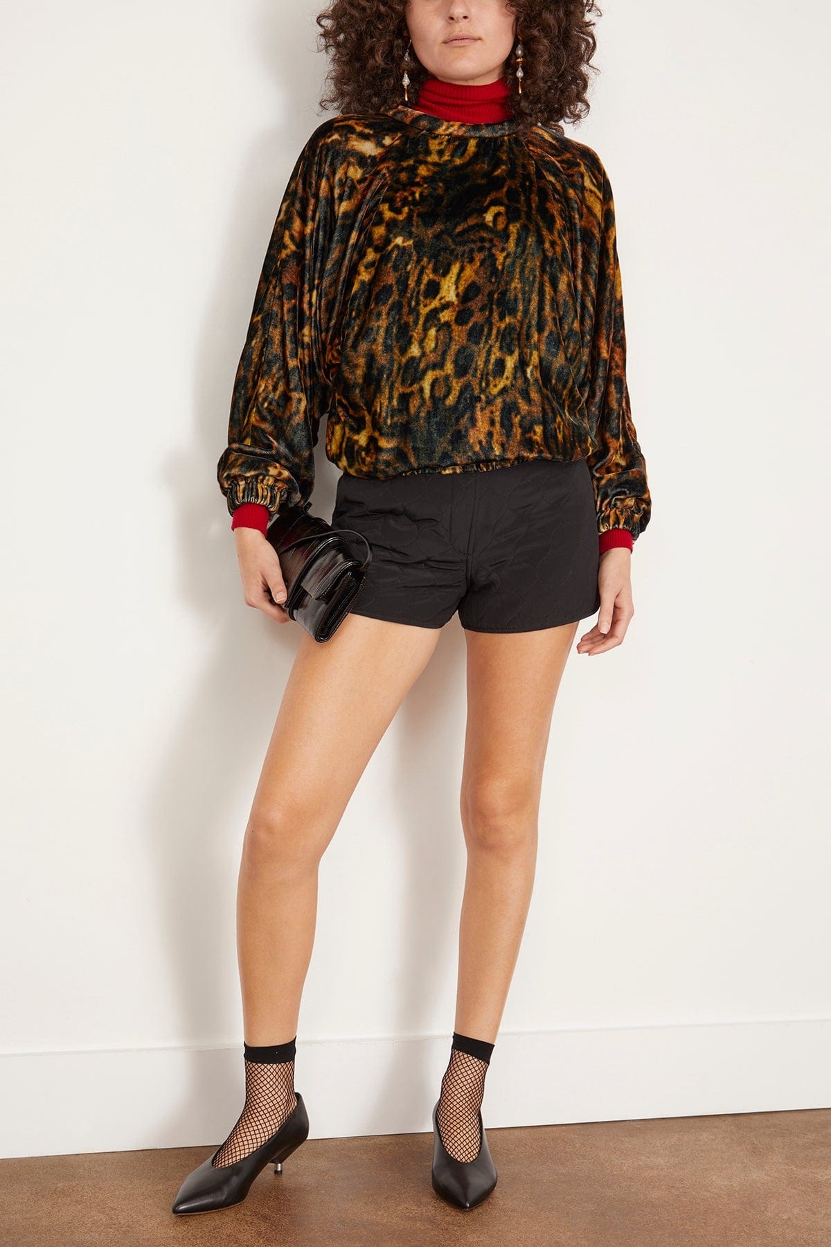 Dabia Blouse in Leopard - 2