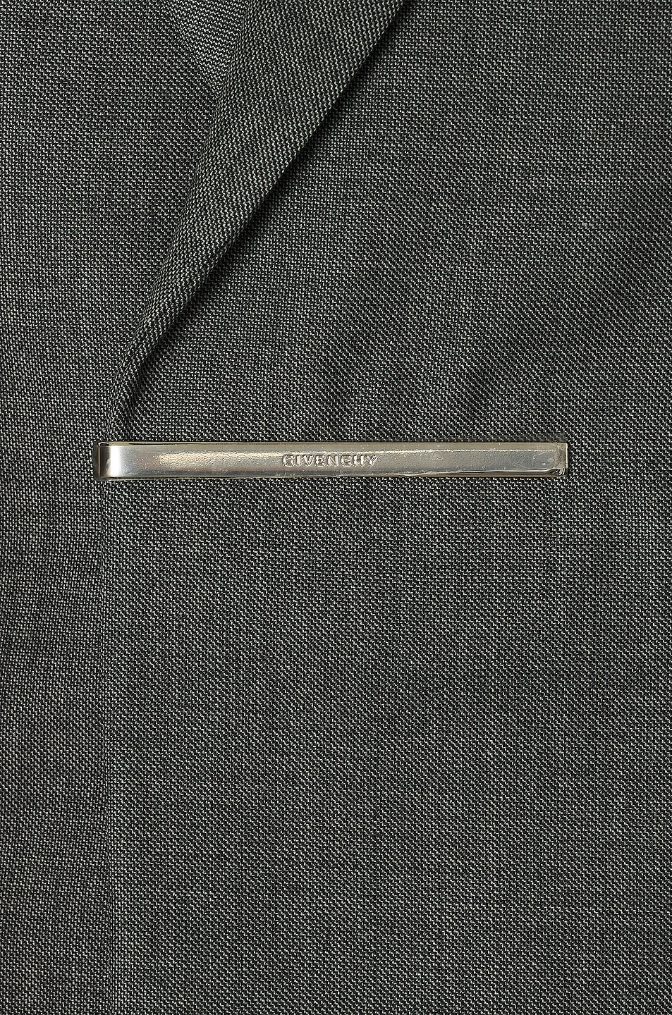 Metal Bar Structured Blazer Jacket - 3