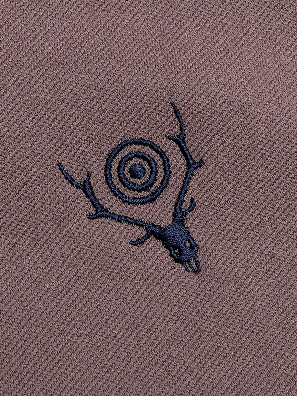 embroidered-logo jacket - 4
