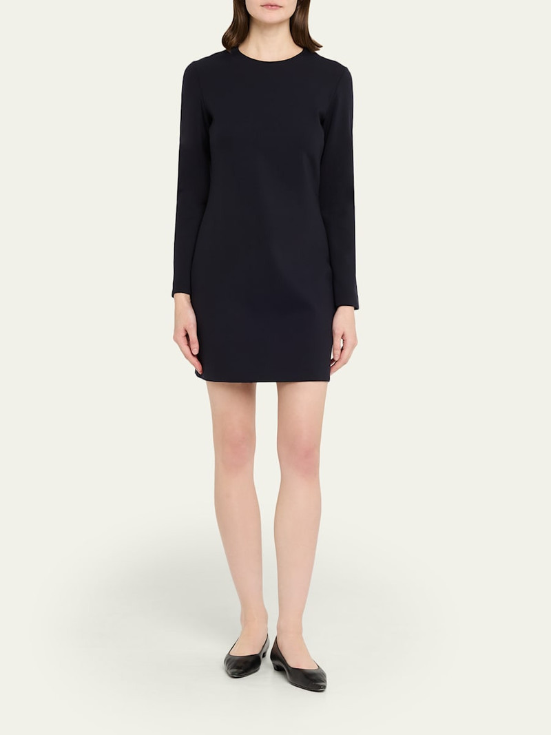 Max Mara Studio Pick Stitch Scuba Jersey Mini Dress outlook