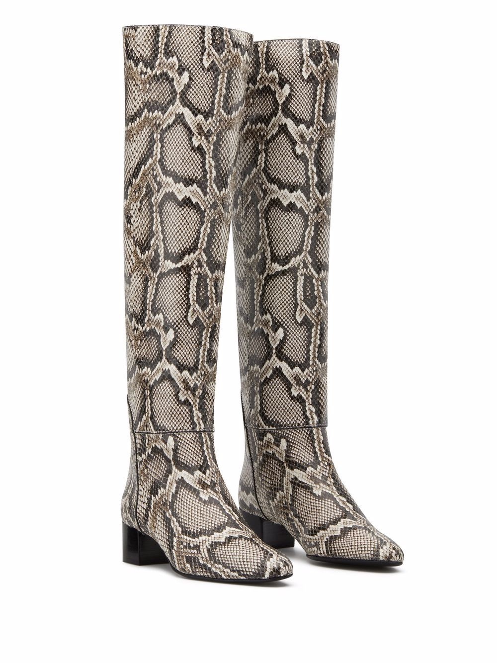 Doreen snakeskin-effect boots - 2