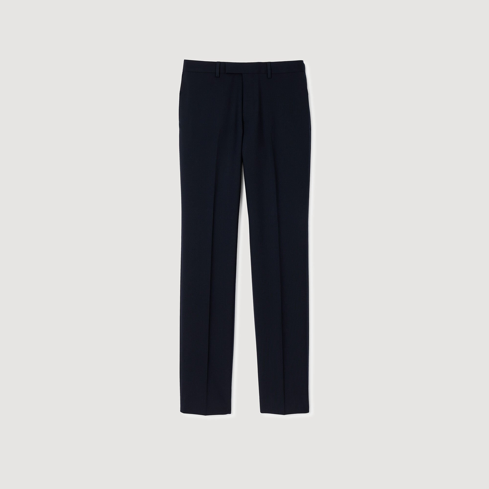 WOOL SUIT TROUSERS - 6