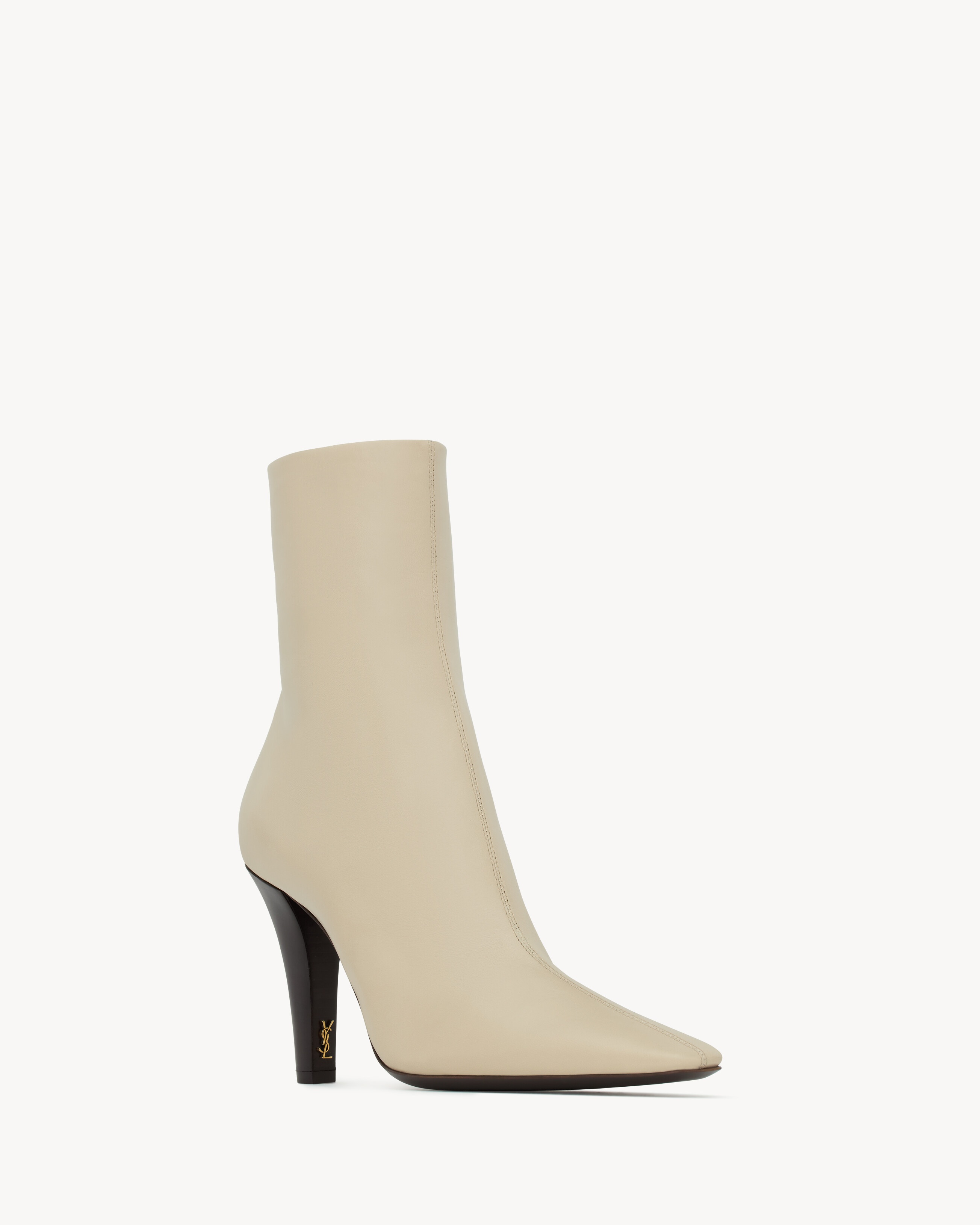 JILL BOOTIES IN SMOOTH LEATHER - 4