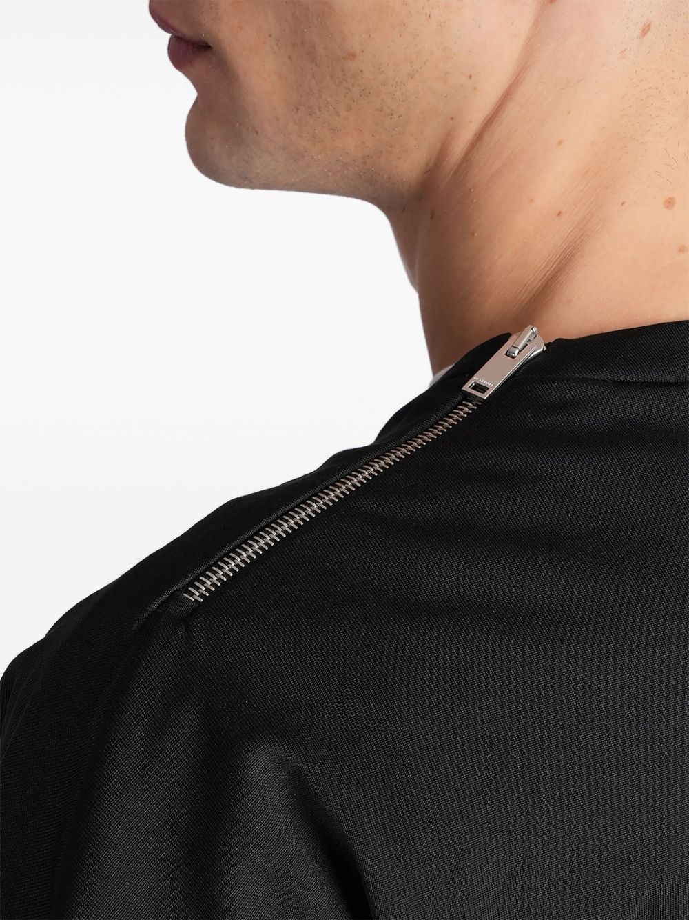 zip-detailing sweatshirt - 5