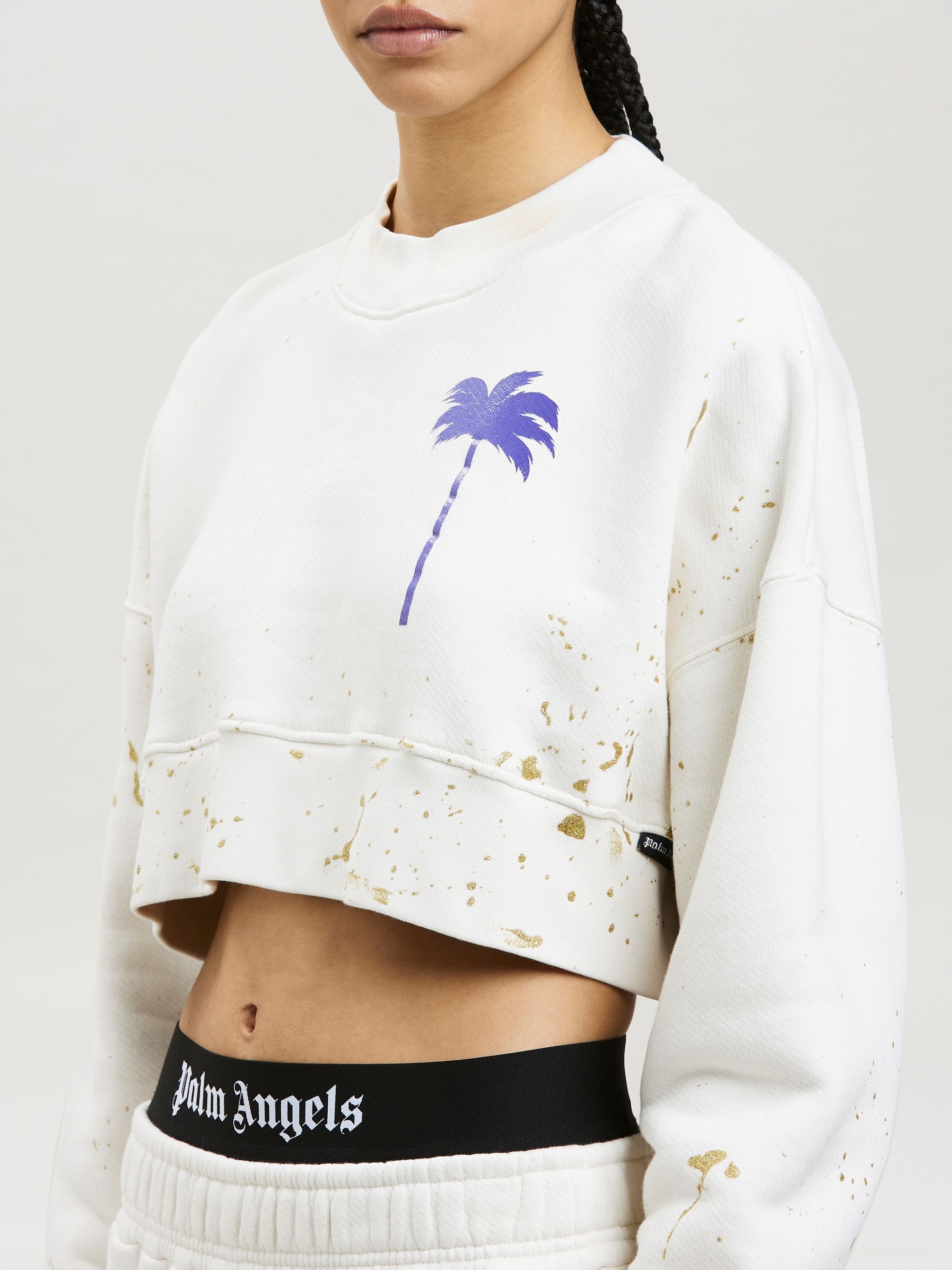 PXP PAINTED CROPPED SWEATSHIRT - 6
