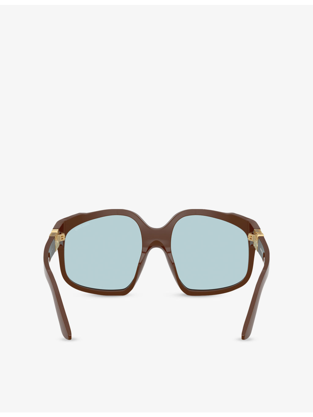 MU A07S Irregular-Frame Acetate Sunglasses - 4