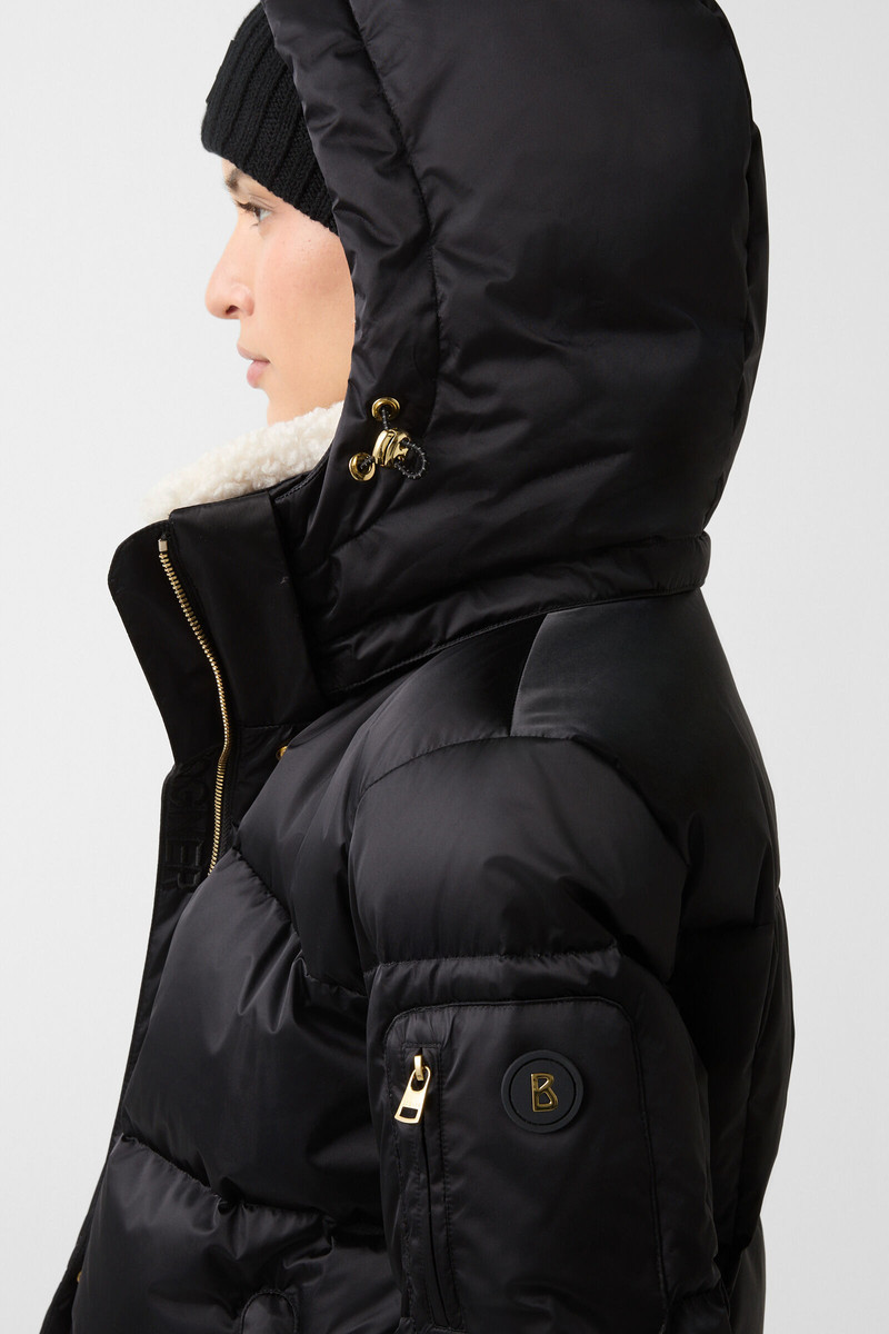 Hella down ski jacket in Black 6