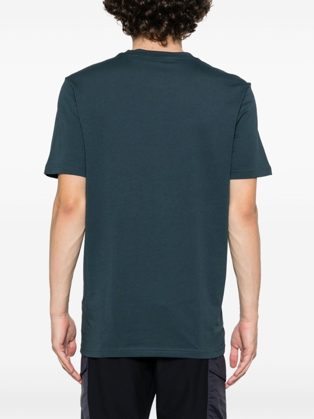 logo-print cotton T-shirt - 4