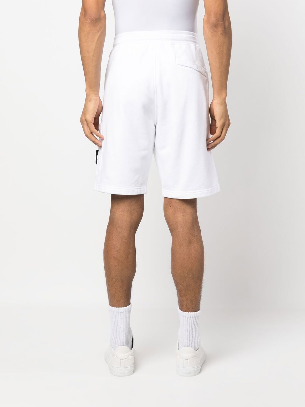 logo-patch track shorts - 4