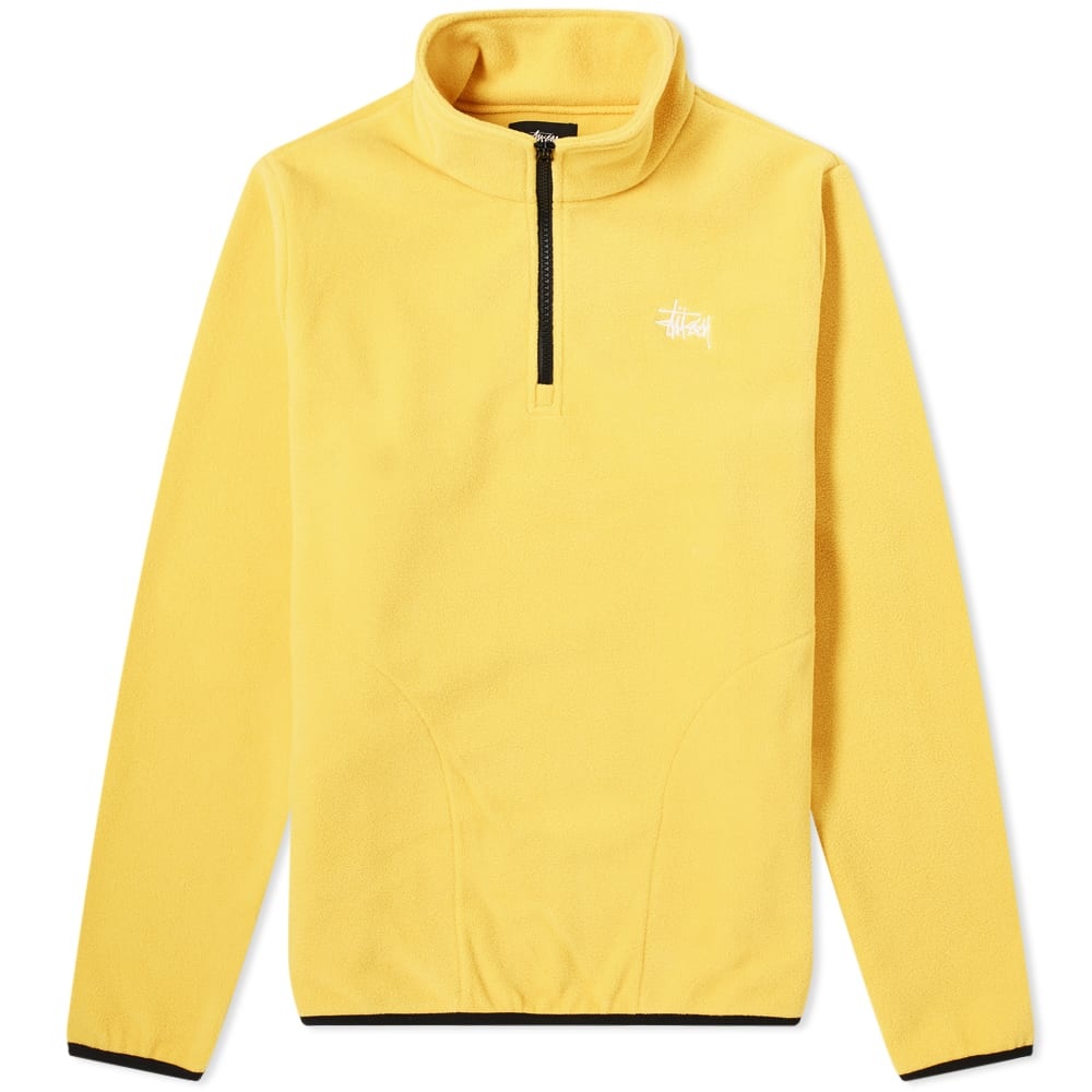 Stussy Basic Mock Neck Polar Fleece - 1