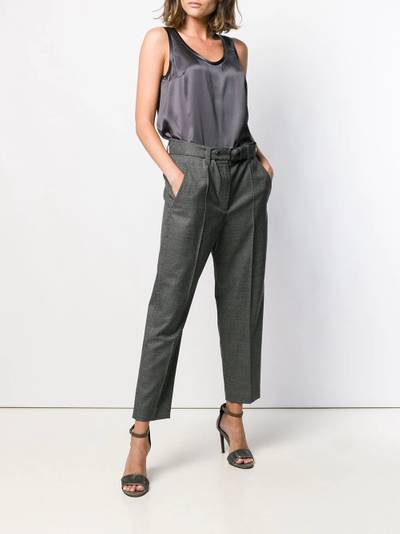 Brunello Cucinelli sleeveless shift blouse outlook