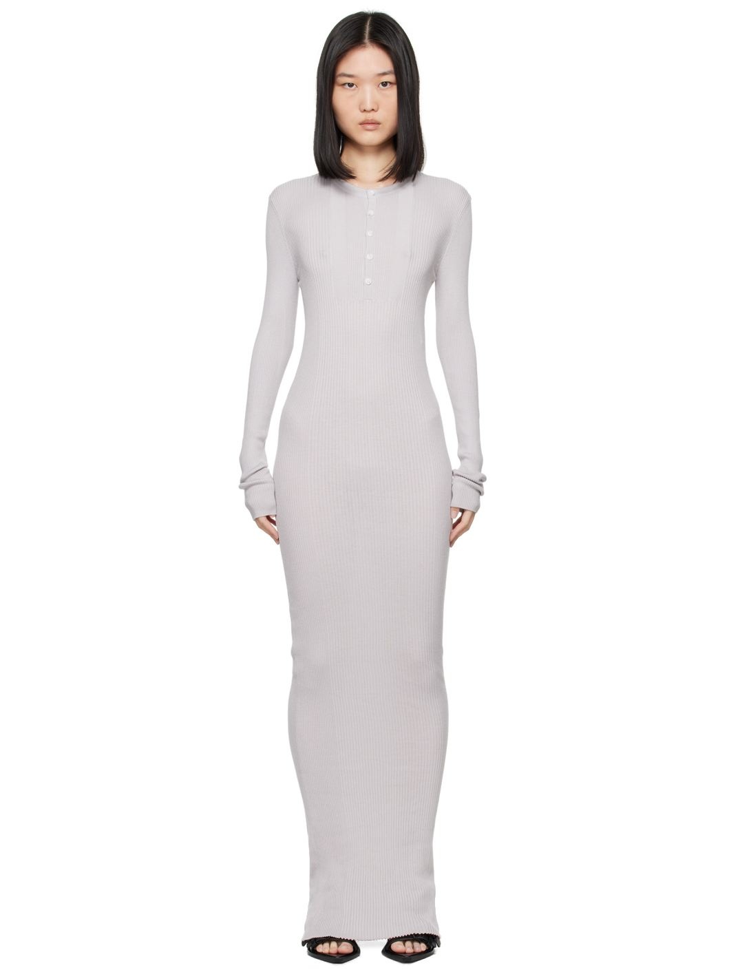 Gray Enza Maxi Dress - 1
