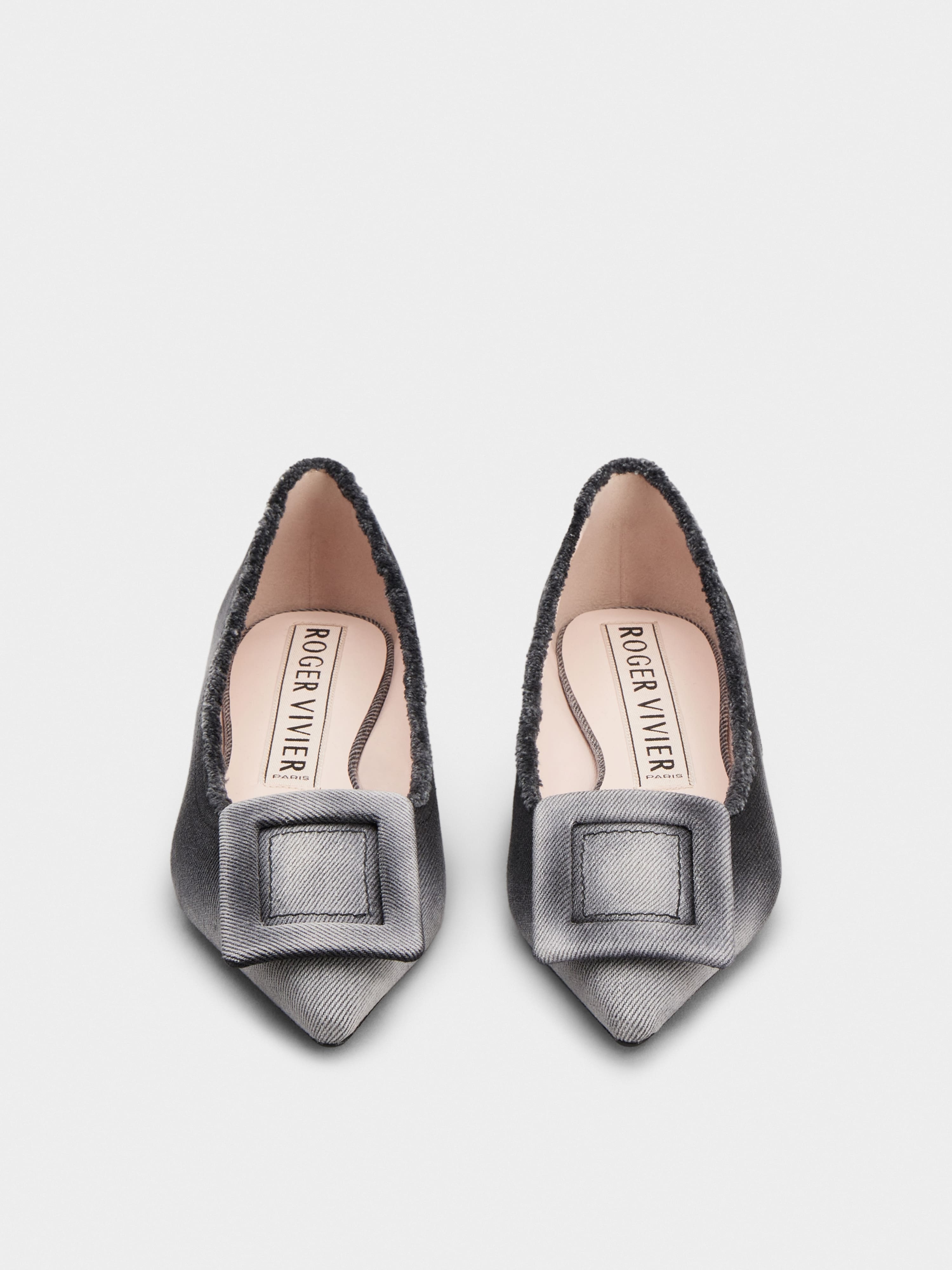 Gommettine Ballerinas in denim - 7