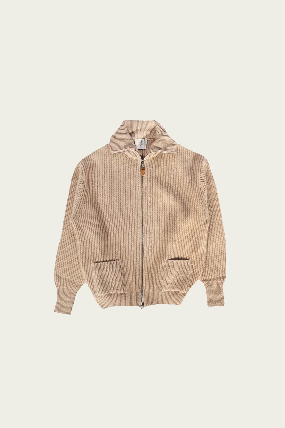 Golden Cashmere Drivers Knit - Natural - 1