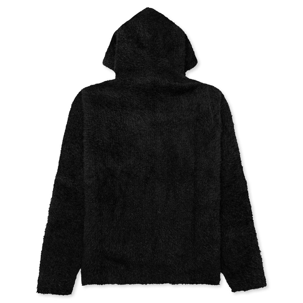 FULL ZIP HOODIE - BLACK - 2
