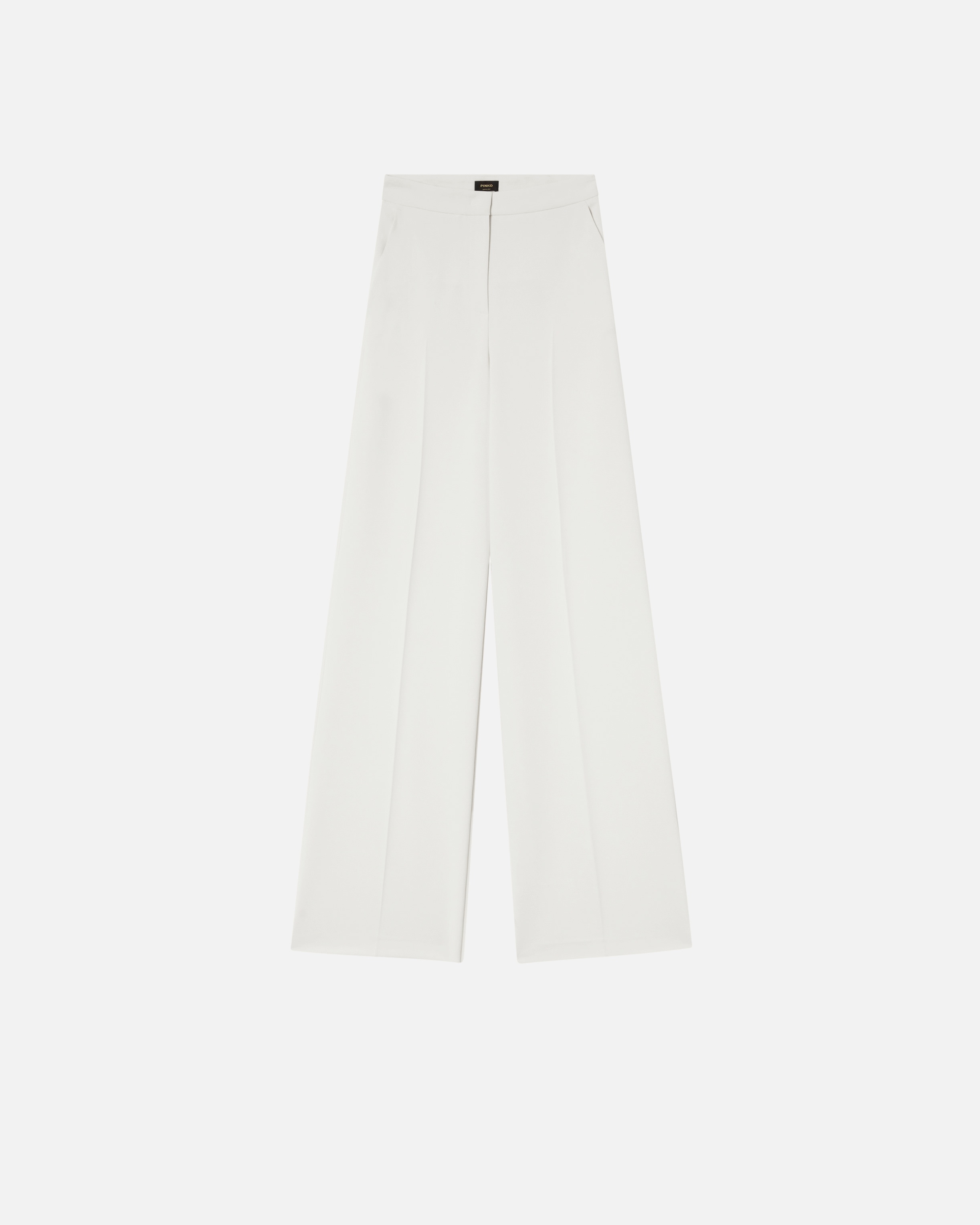 ELEGANT PALAZZO TROUSERS IN CREPE - 1