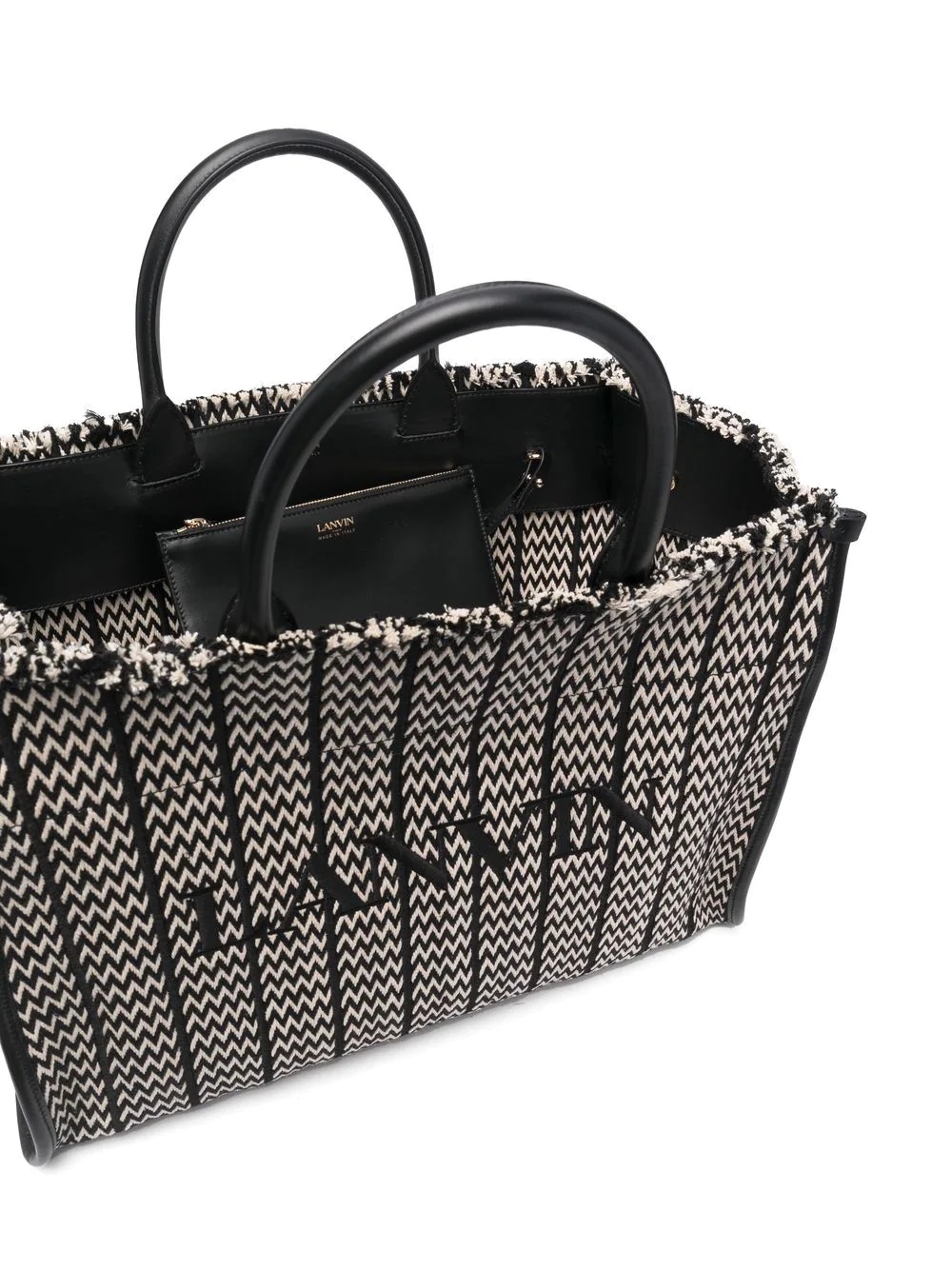 logo top-handle tote - 5