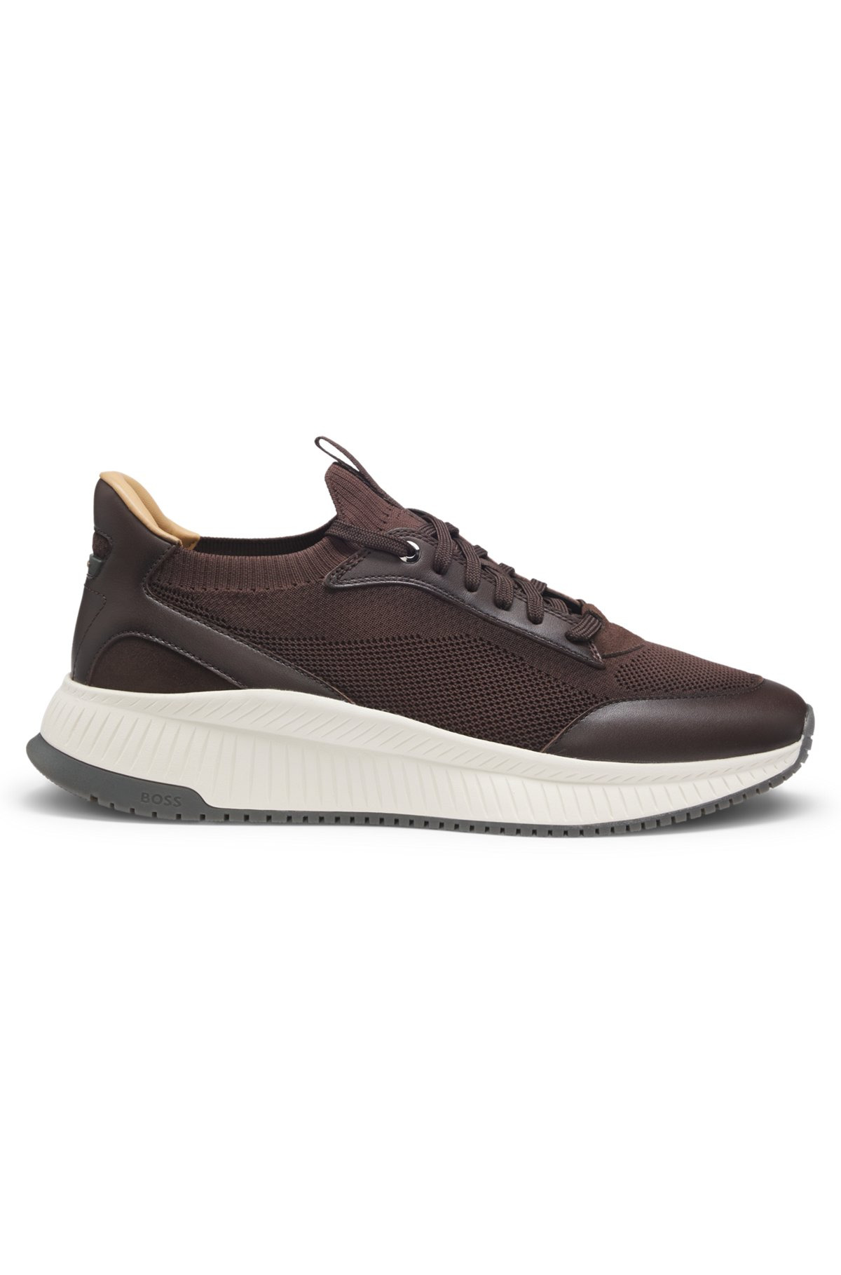 LOW-TOP TRAINERS WITH KNITTED UPPERS - 1