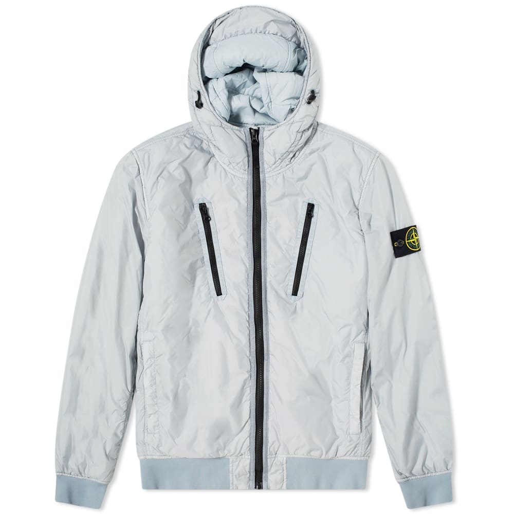 Stone Island Crinkle Reps Pocket Detail Down Jacket - 1